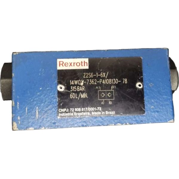 marca: REXROTH <br/>
modelo: Z2S616X14W0 <br/>
estado: seminova