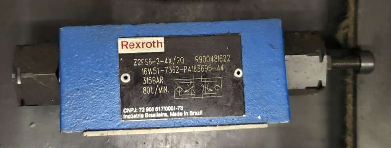 marca: REXROTH <br/>
modelo: Z2FS624X2Q 16W517362P418369544 <br/>
estado: nunca foi utilizada